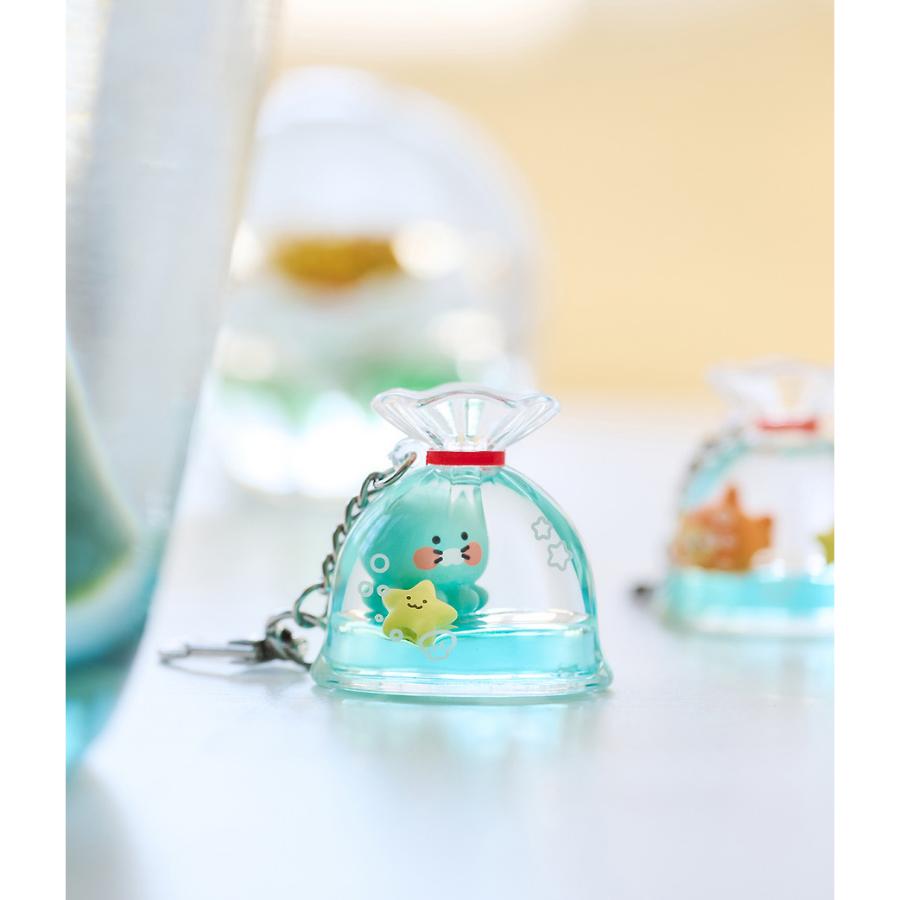 Kakao Friends - Choonsik Fish Tank Jellyfish Figure Keyring