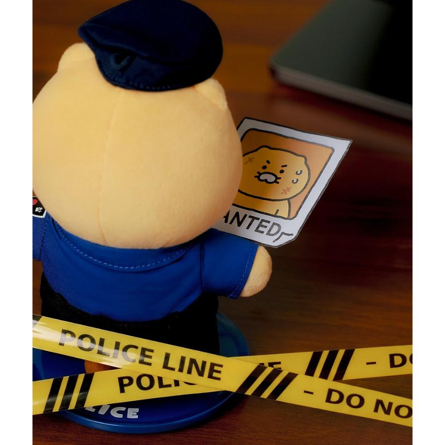 Kakao Friends - PROCHOON Police Standing Doll Keychain (Choonsik)