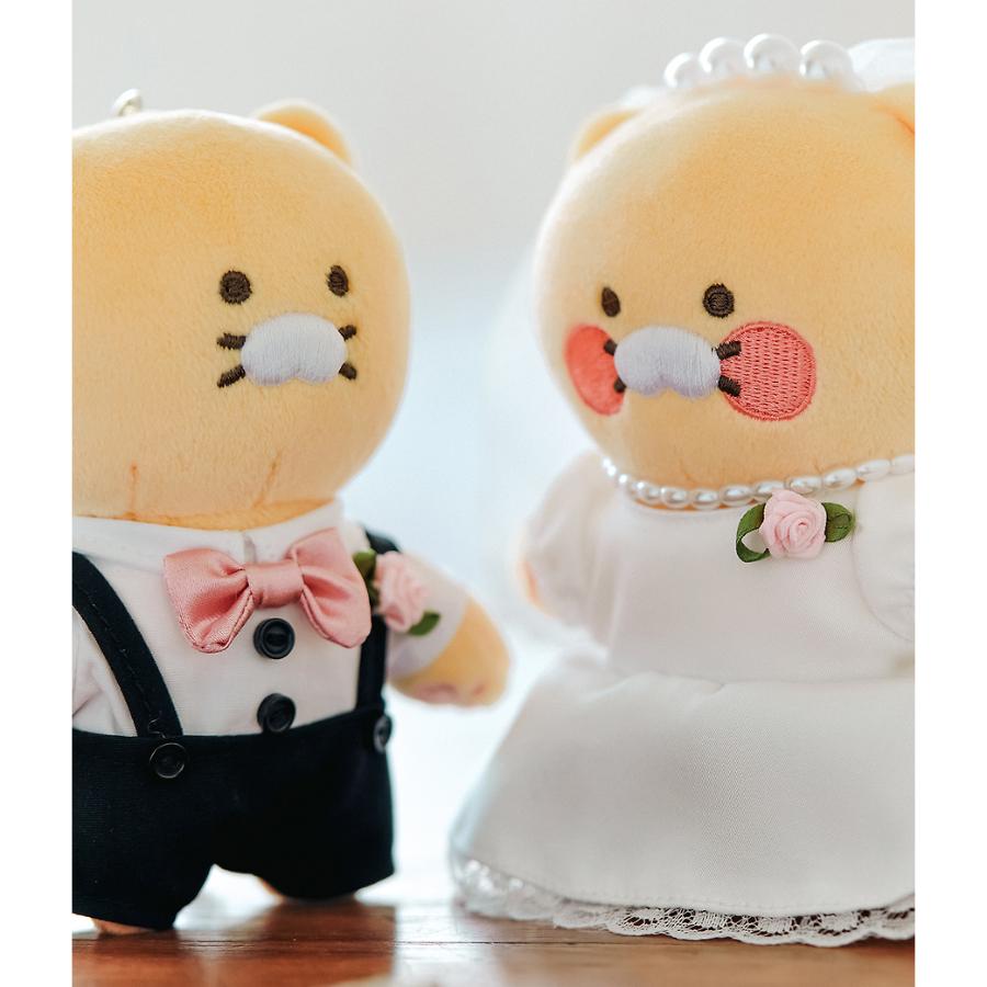 Kakao Friends - Choonsik's Happy Wedding Doll Keyring Set
