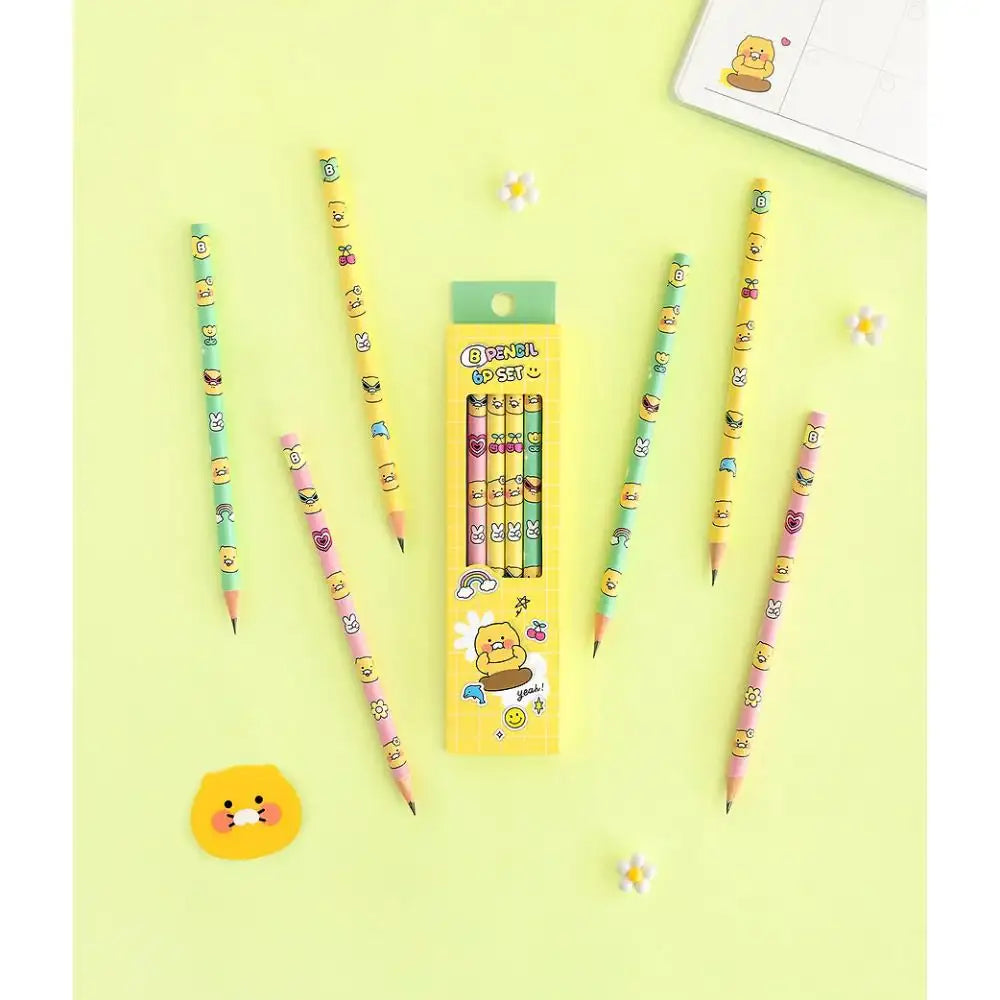Kakao Friends - Seichee's Pencil Set - Kakao Friends - Pencils - Harumio