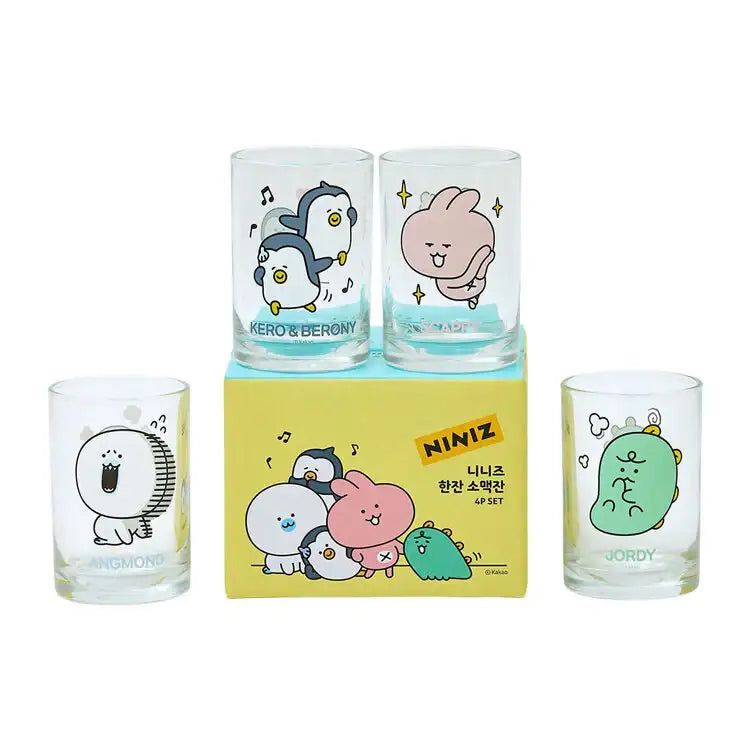 Kakao Friends - Niniz Somaek Glass Set