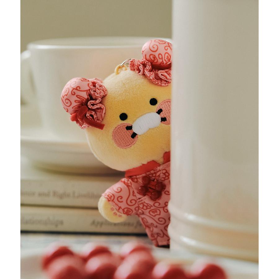 Kakao Friends - World Tour Chinese Cheongsam Doll Keyring (Choonsik)