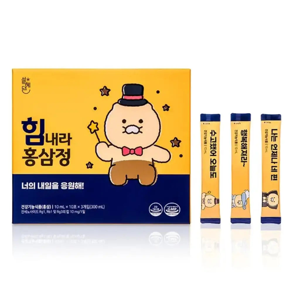 Seol Hye-dam x Kakao Friends - Choonsik We Support Your Tomorrow Red Ginseng - Kakao Friends - Supplements - Harumio
