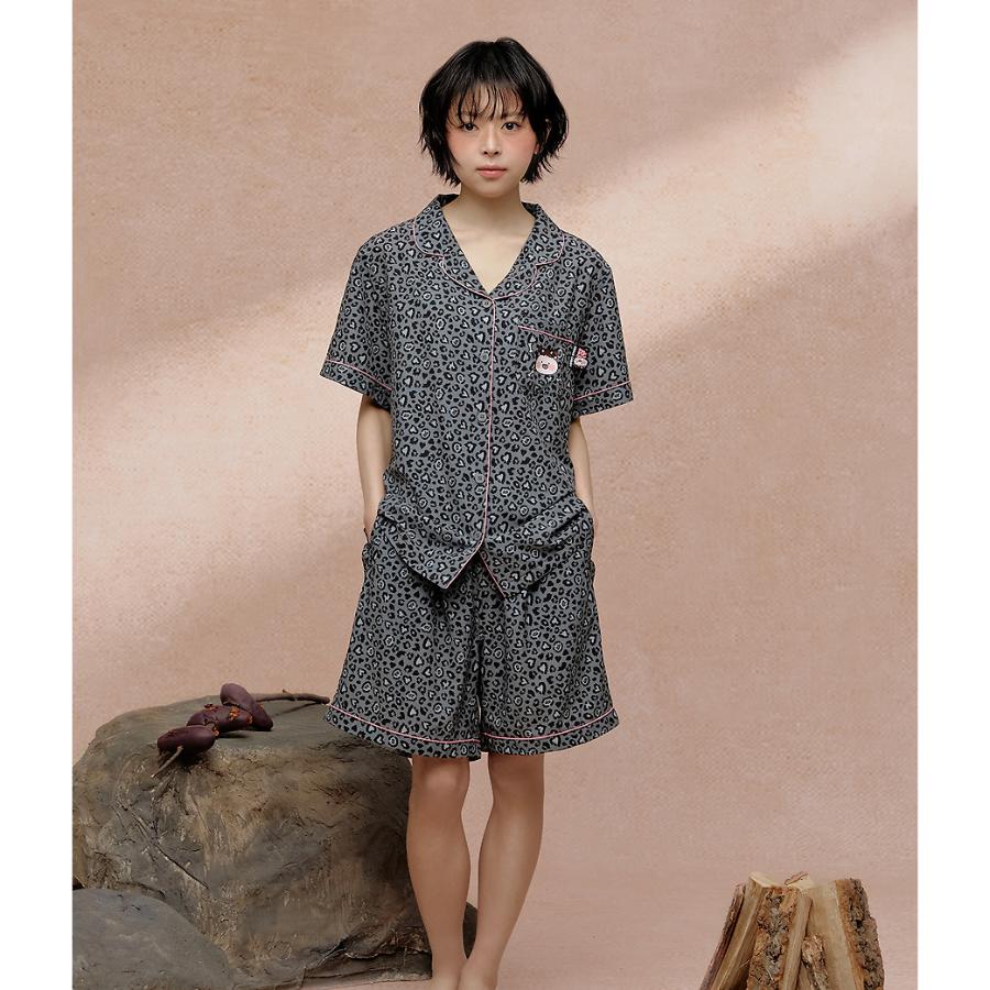 Kakao Friends - WOOGA CHOON Women Leopard Pajamas (Apeach)