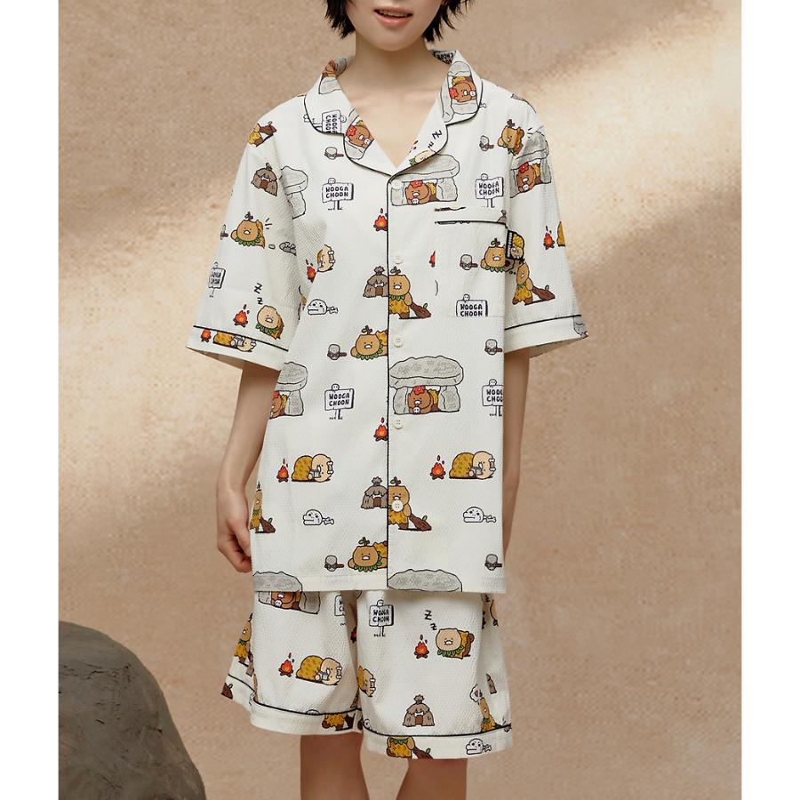 Kakao Friends - WOOGA CHOON Men Seersucker Pajamas (Choonsik)