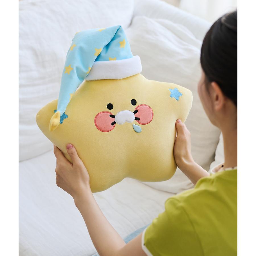 Kakao Friends - Choonsik Byeolnan Yellow Star Cushion