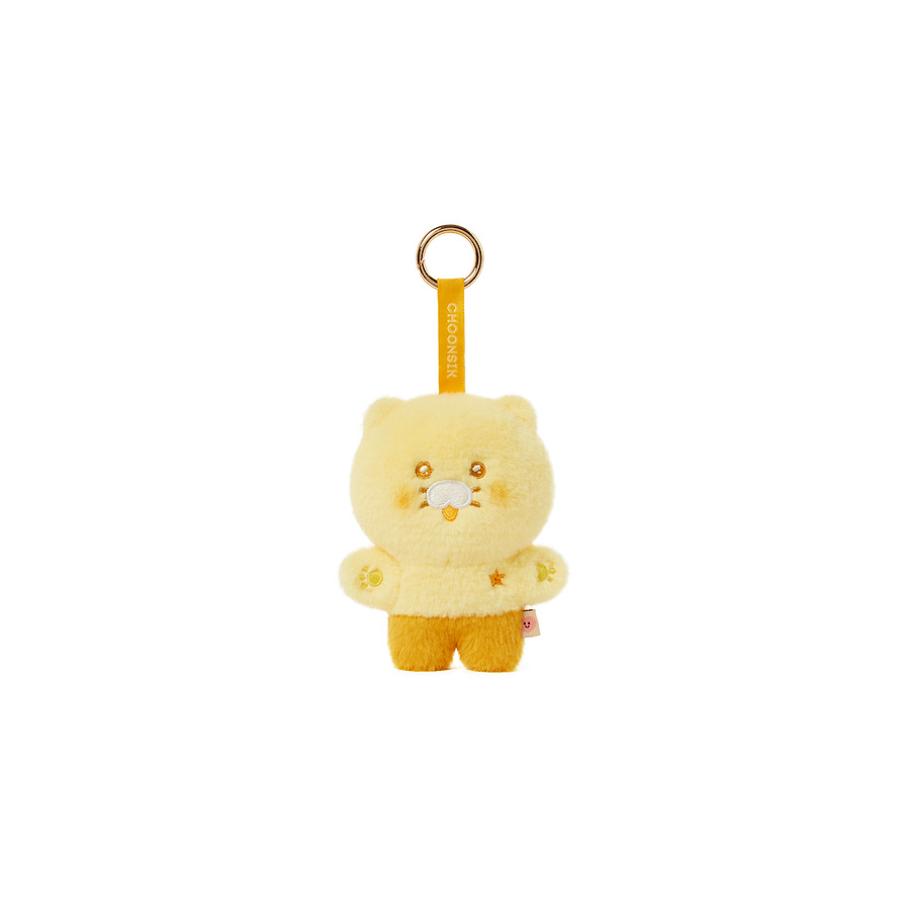 Kakao Friends - Gibeum Choon Joy Yellow Doll Keyring