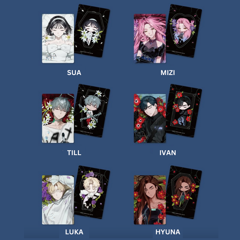 MARCHMONSTER x Alien Stage - Drowing Bloom Series Photocards Set - MARCHMONSTER - Photo Card - Harumio