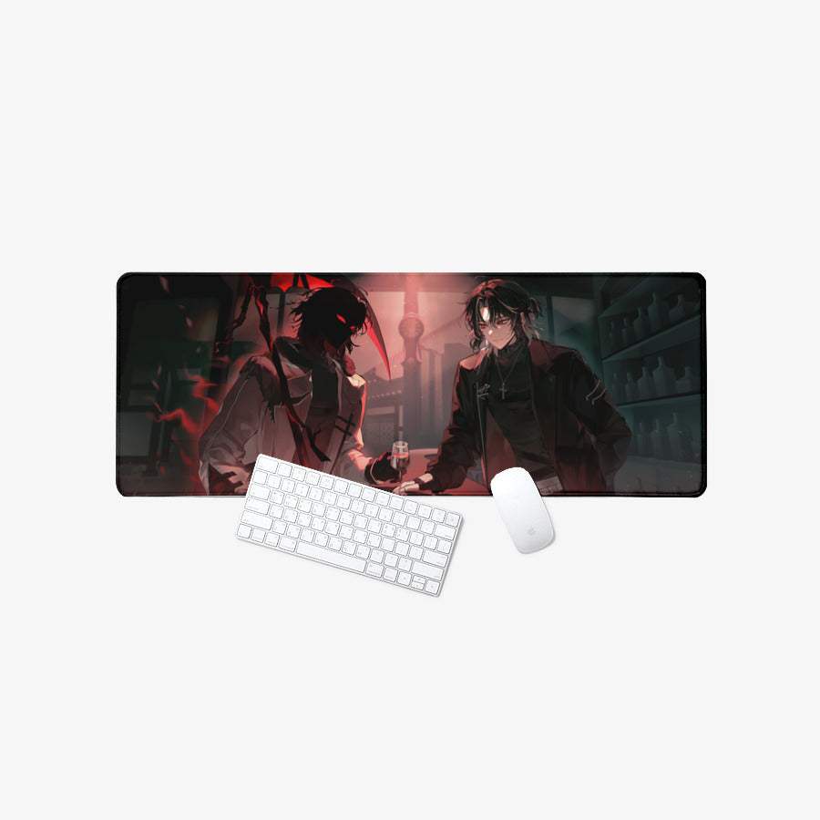 Psychord Gamjay - It's So Dark Long Desk Pad - Marpple Shop - Desk Pad - Harumio