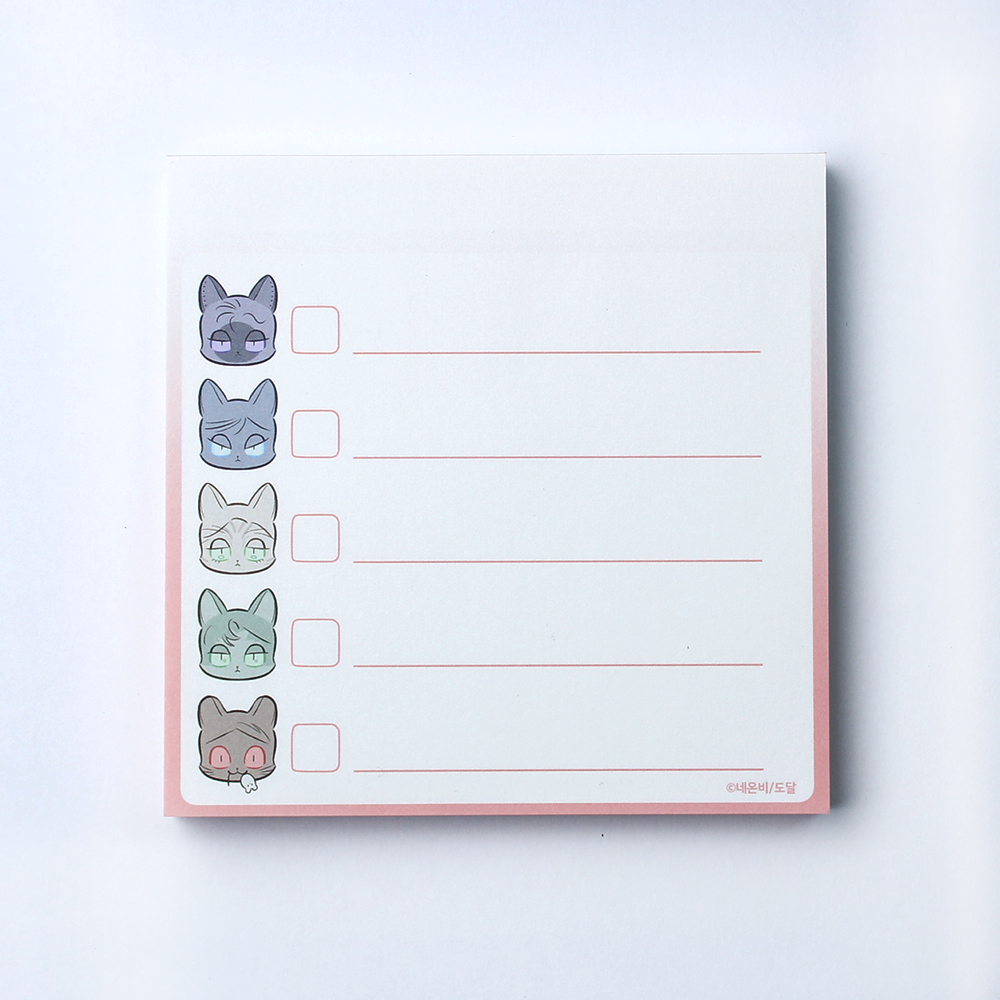 She Will Choose Me Tonight - Yeobamna Webtoon Memo Pad
