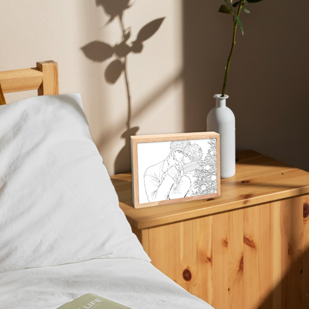 Cherry Blossoms After Winter - Limited Edition Wood Edition USB Mood Light Frame