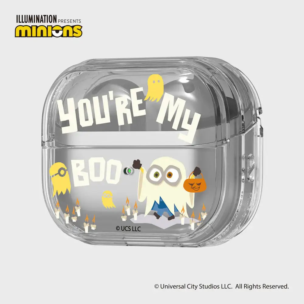 SLBS - Minions Halloween Clear Cover (Galaxy Buds3 Pro) - SLBS - Buds Case - Harumio