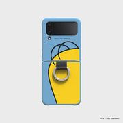 SLBS - Eco Lens Homer Simpson Cover with Ring (Galaxy Z Flip4) - SLBS - Home & Living, Accessories - Harumio