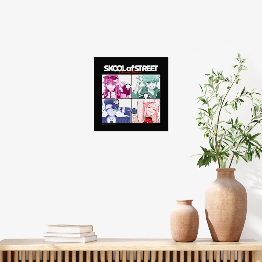 Skool of Street - Album Cover Poster