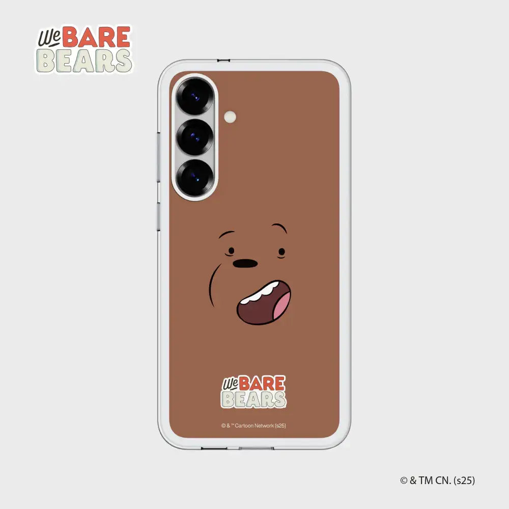 SLBS - We Bare Bears Grizzly Flip-Suit Card (Galaxy S25 Series) - SLBS - flipsuit card - Harumio