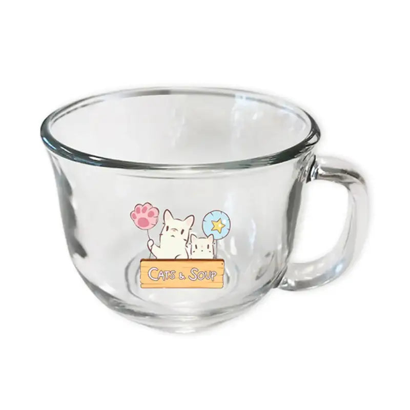 Cats & Soup - Cereal Mug - MOFUN - Cereal Mugs - Harumio