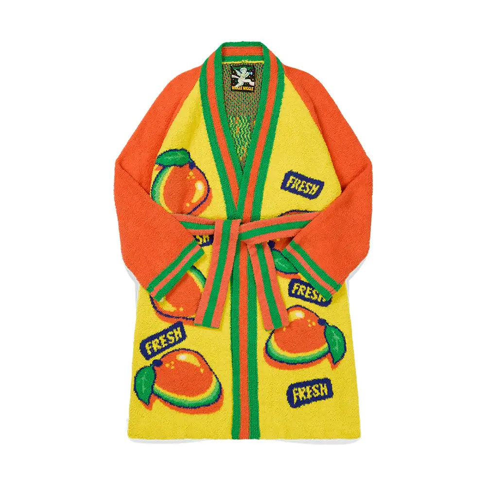Wiggle Wiggle - Mango Bird Lounge Robe - Wiggle Wiggle - Robe - Harumio