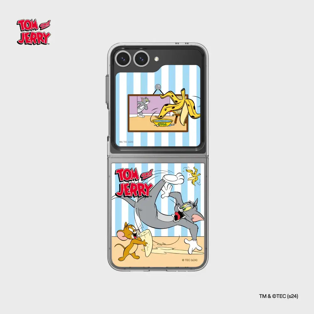 SLBS - Tom & Jerry Flip Suit Card (Galaxy Z Flip6) - SLBS - flip suit card - Harumio
