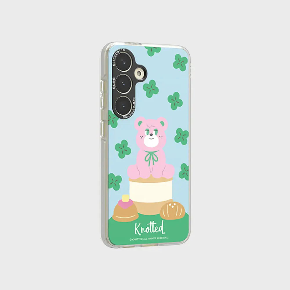 SLBS - Knotted Sugar Bear Impression Case (Galaxy S24 Series) - SLBS - Home & Living, Accessories - Harumio