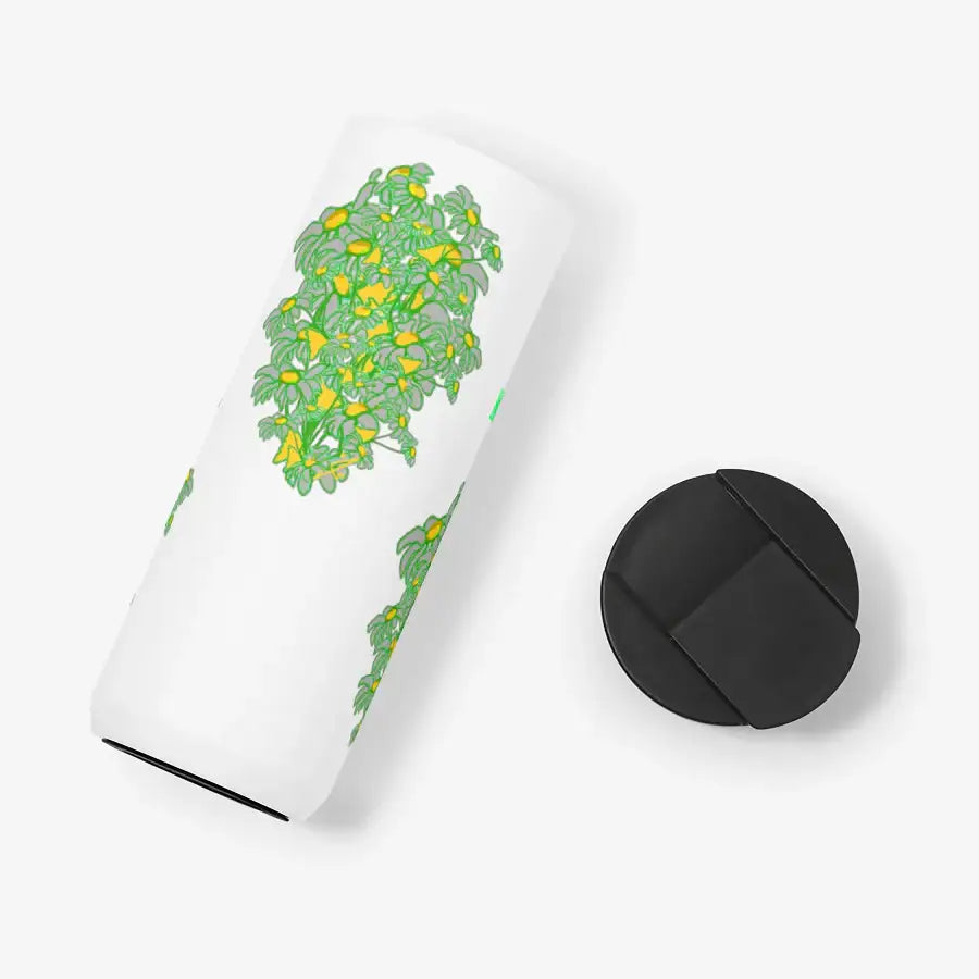 Kiwi Cindy Shop - Yellow Bouquet Slim Stainless Steel Tumbler - Marpple Shop - Tumbler - Harumio