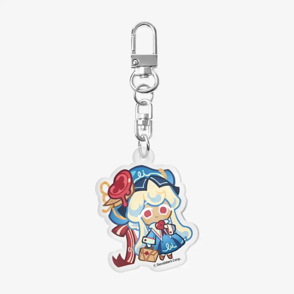 Cookie Run : Oven Break - Saint Honoré (Skin) Cookie Acrylic Keyring - Marpple Shop - Keyring - Harumio