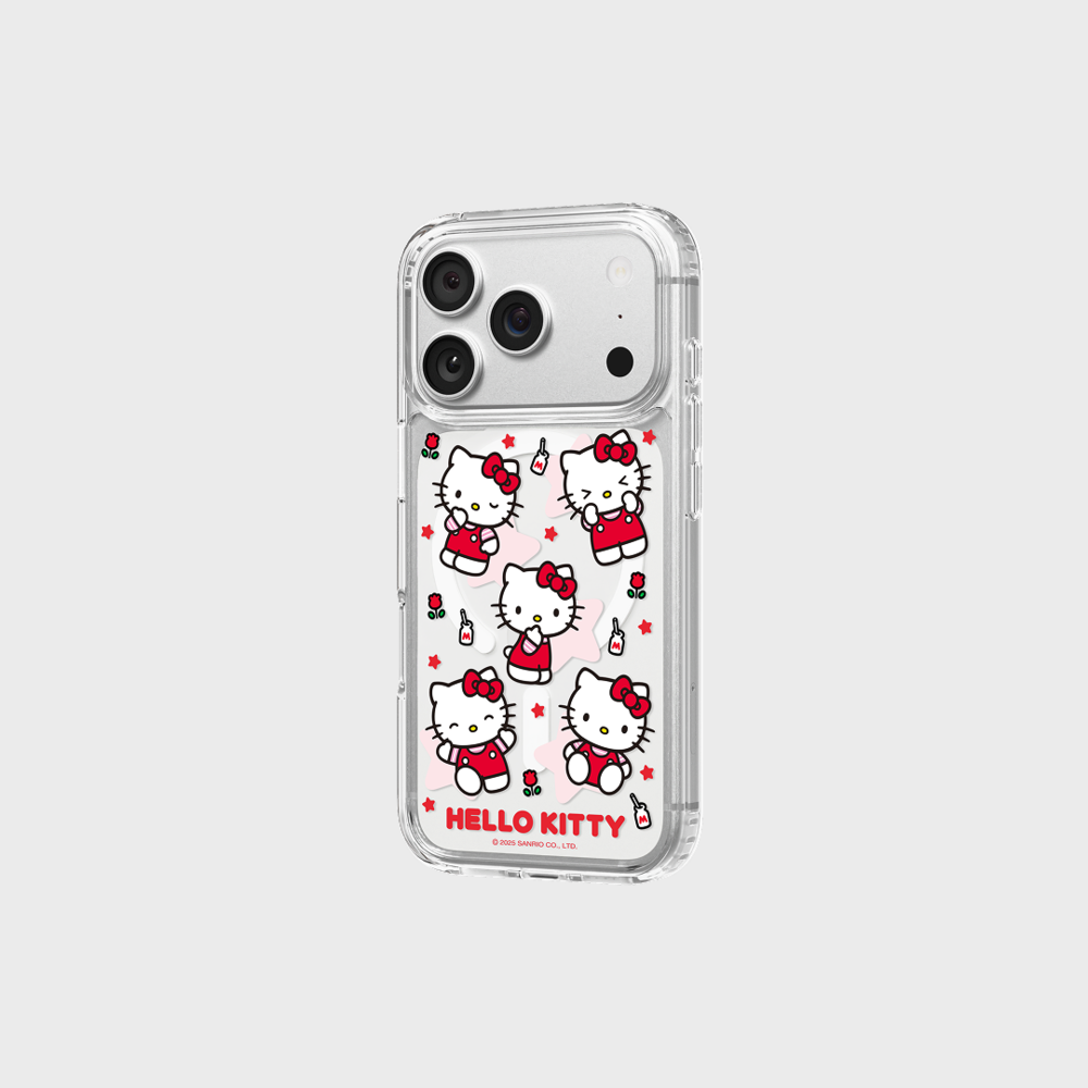 SLBS - Hello Kitty Pattern MagSafe Case (iPhone 17 Series)