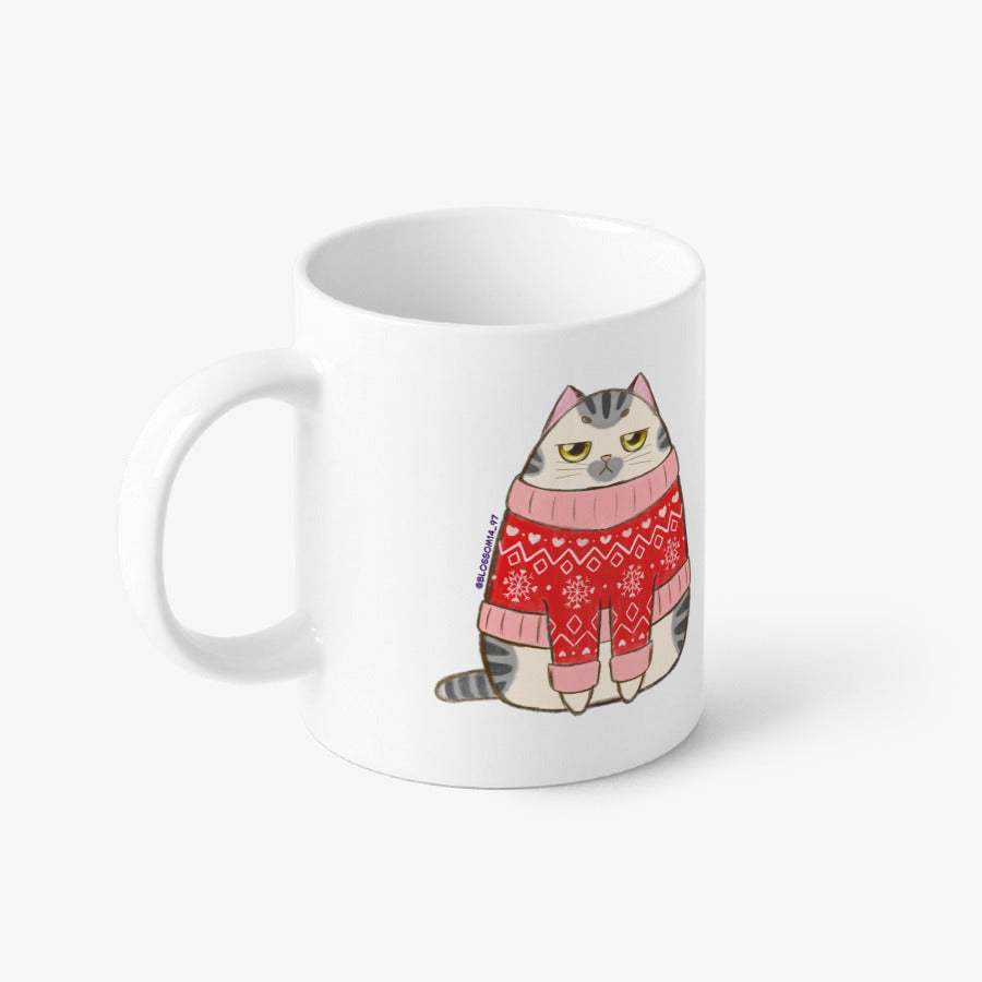 Blossom's Goods - Sweater Cat Mug - Marpple Shop - Mug - Harumio
