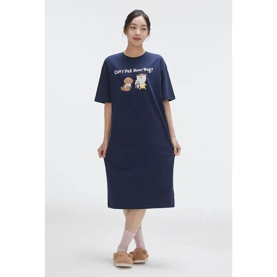 SPAO x Maru is a Puppy - Welcome to Marune Fruit Shop One Piece Pajamas - SPAO - One Piece Pajamas - Harumio