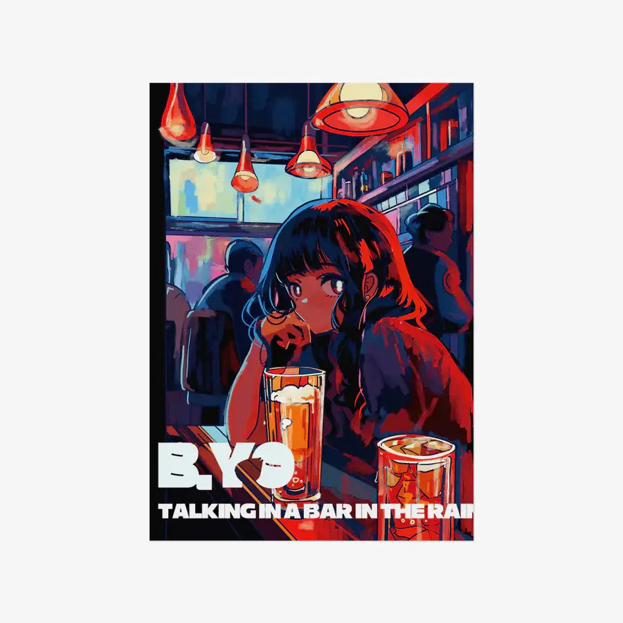BYOart - Talking in a Bar A3 Poster - Marpple Shop - Poster - Harumio