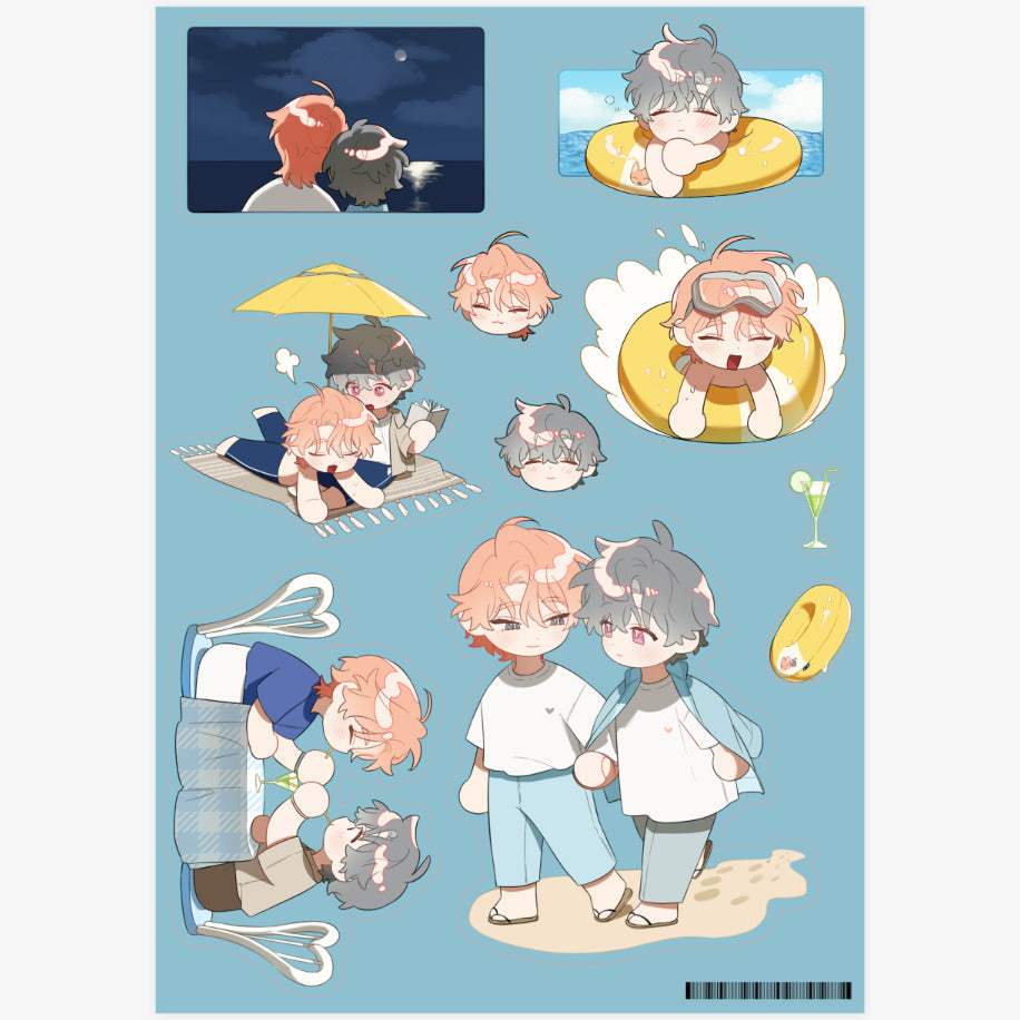 Flowers in the Garden - Garden Flower Sticker Set