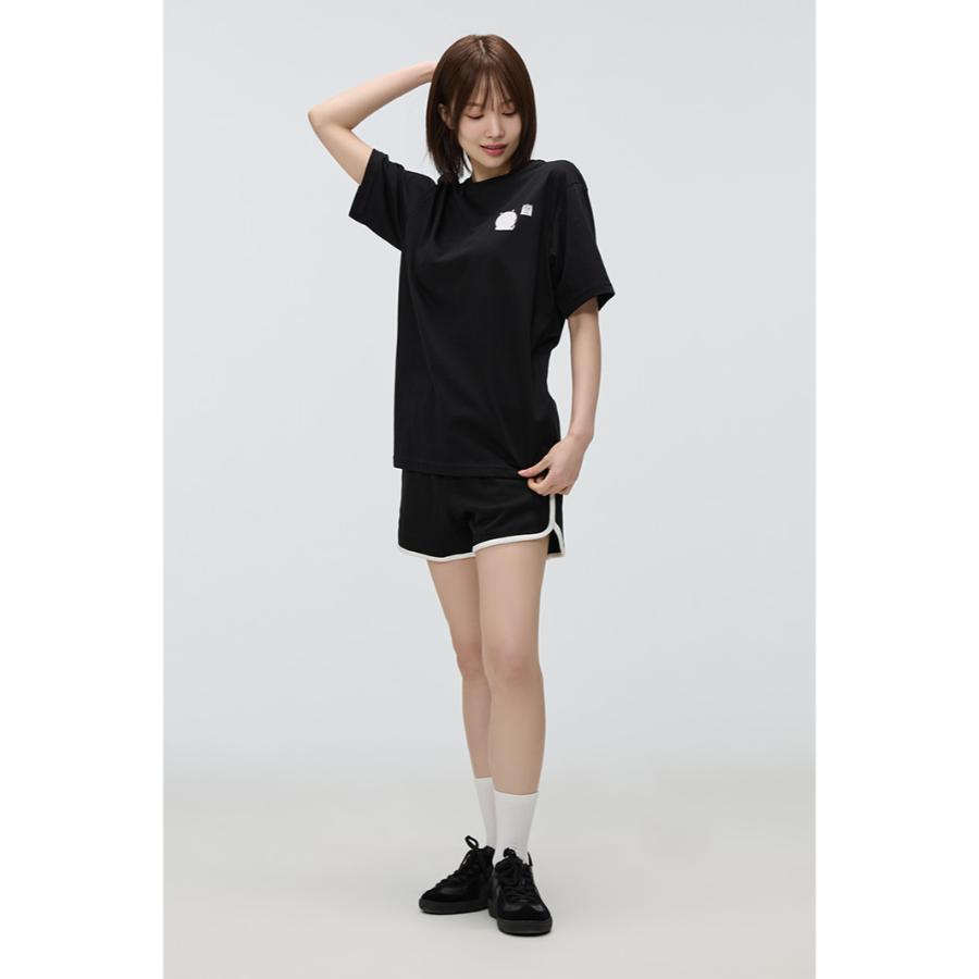 SPAO x Damgomi - Damgomi Short Sleeve T-shirt (BLACK)