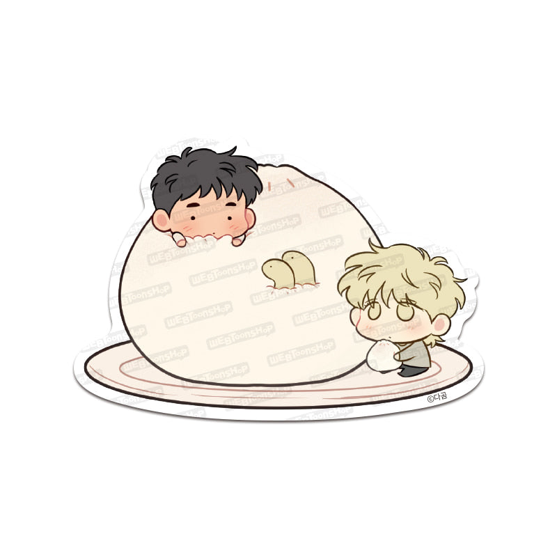 The Sacred Serpent's Seduction - Favorite Big Piece Sticker No. 2 Flower Shop Set