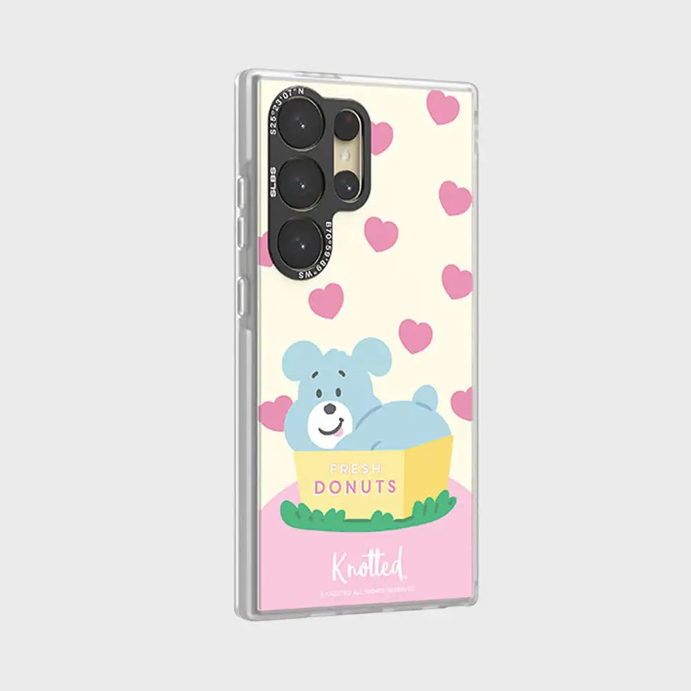 SLBS - Knotted Dough Puppy Impression Case (Galaxy S24 Series) - SLBS - Home & Living, Accessories - Harumio
