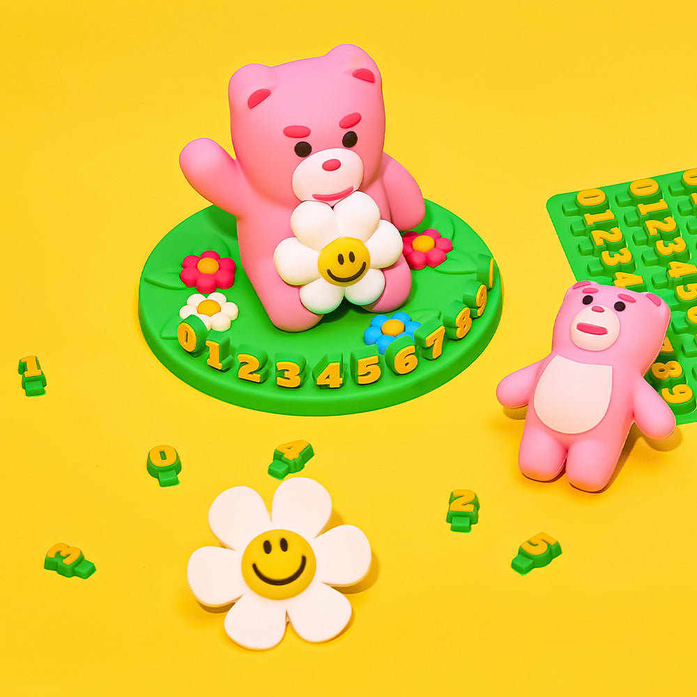 Wiggle Wiggle x Bellygom - Figure Parking Plate (Smile We Love)