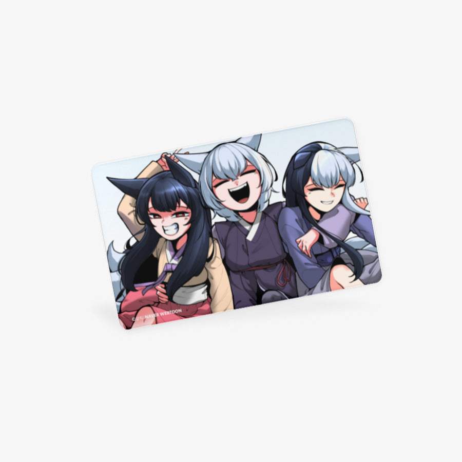 Fox Fox - The Fox Sisters Group Transparent Photocard - Marpple Shop - Photocard - Harumio
