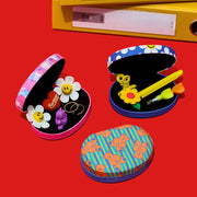 Wiggle Wiggle - Round Jewelry Box - Wiggle Wiggle - Jewelry Box - Harumio