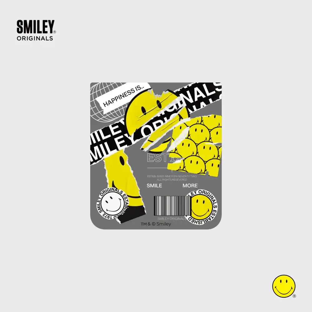 SLBS - Smiley Flip Suit Card (Galaxy Z Flip6) - SLBS - flip suit card - Harumio