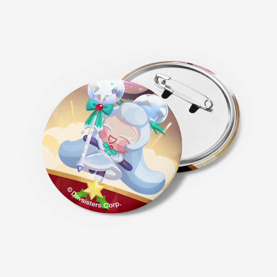 Cookie Run : Tower of Adventure - Sugar Globe Cookie Pin Button - Marpple Shop - Pin Button - Harumio