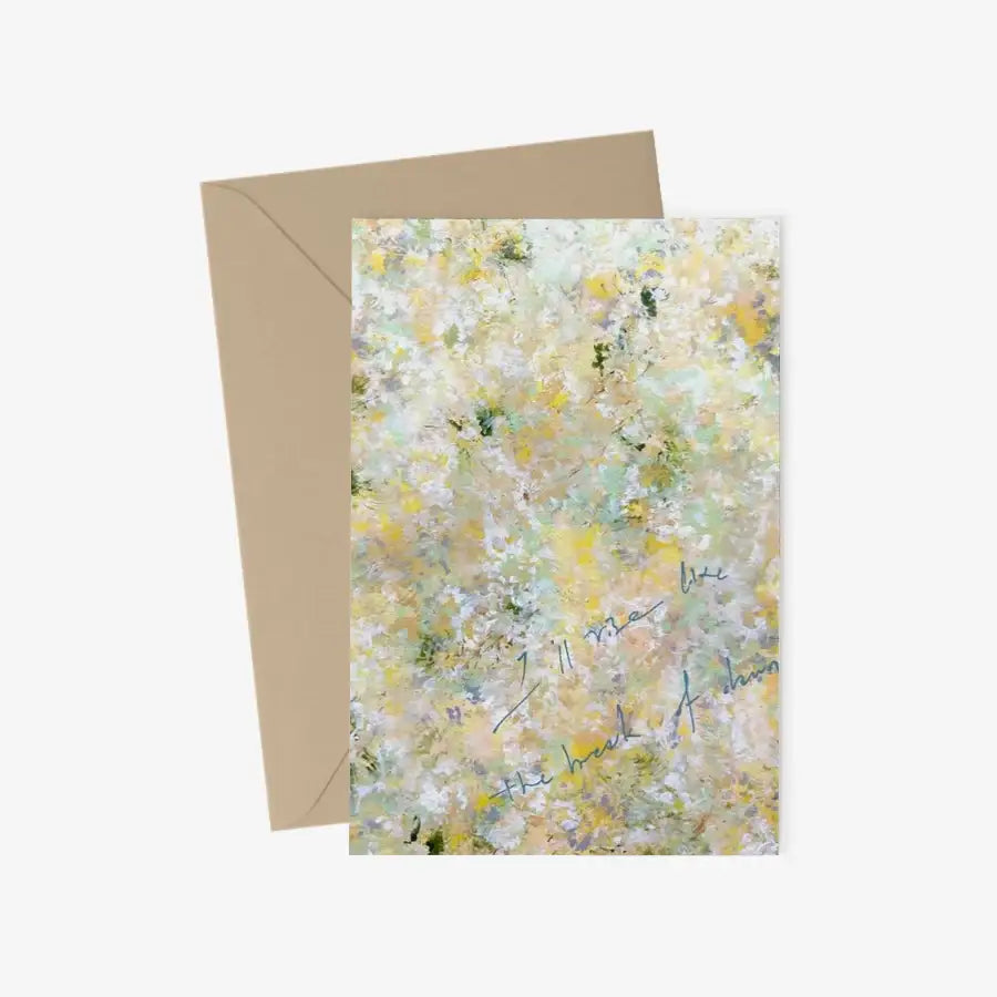 Kim Da Young - I'll Be Back on a Bright and Sunny Day Postcard & Envelope Set - Marpple Shop - Postcard - Harumio