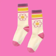 Wiggle Wiggle x Childy - Jacquard Knee Socks - Wiggle Wiggle - Socks - Harumio