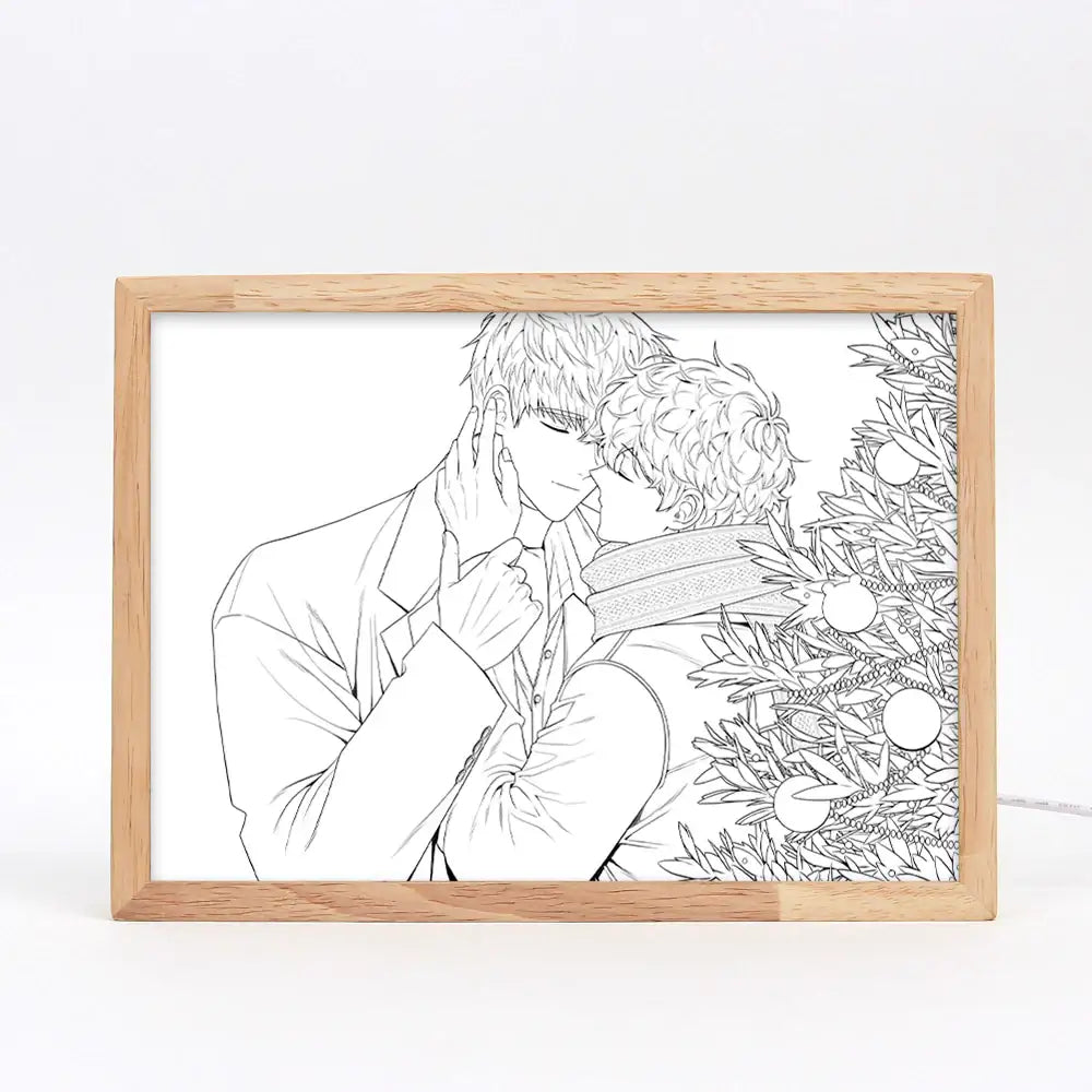 Cherry Blossoms After Winter - Limited Edition Wood Edition USB Mood Light Frame - Cherry Blossoms After Winter - Home & Living, Accessories - Harumio