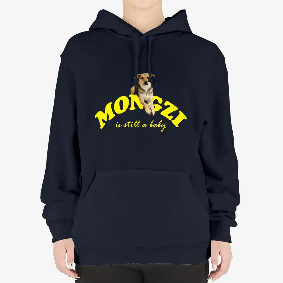 Useless Precious - Mongzi Baby Light Hooded Sweatshirt - Marpple Shop - Hooded sweatshirt - Harumio