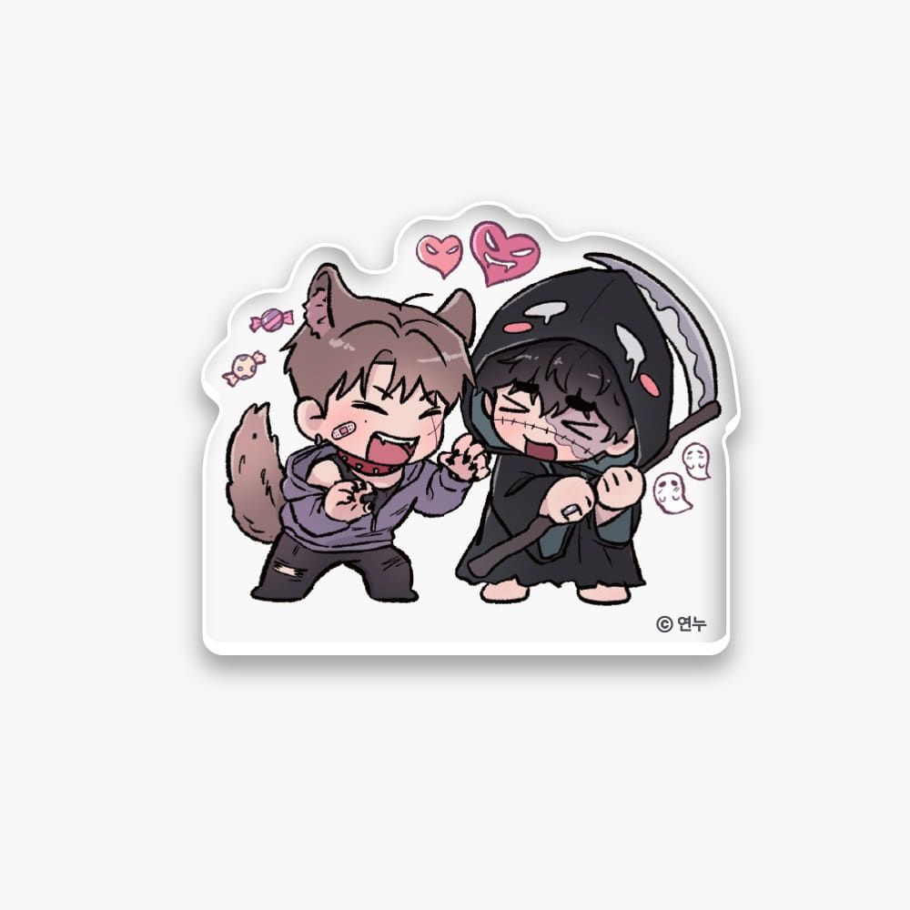 While You Weren't Watching - Halloween Acrylic Block