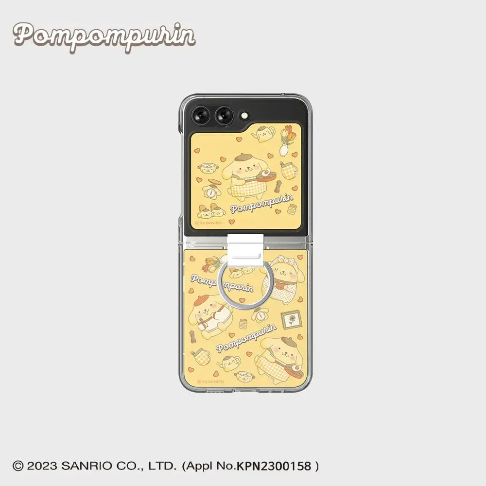 SLBS - Pompompurin Ring Suit Case (Galaxy Z Flip5) - SLBS - Home & Living, Accessories - Harumio