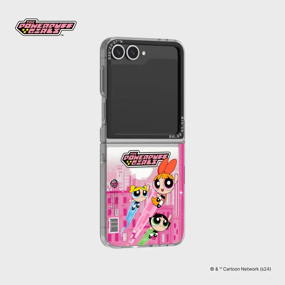 SLBS - Powerpuff Girls Slim Impression Case (Galaxy Z Flip6) - SLBS - Phone Case - Harumio