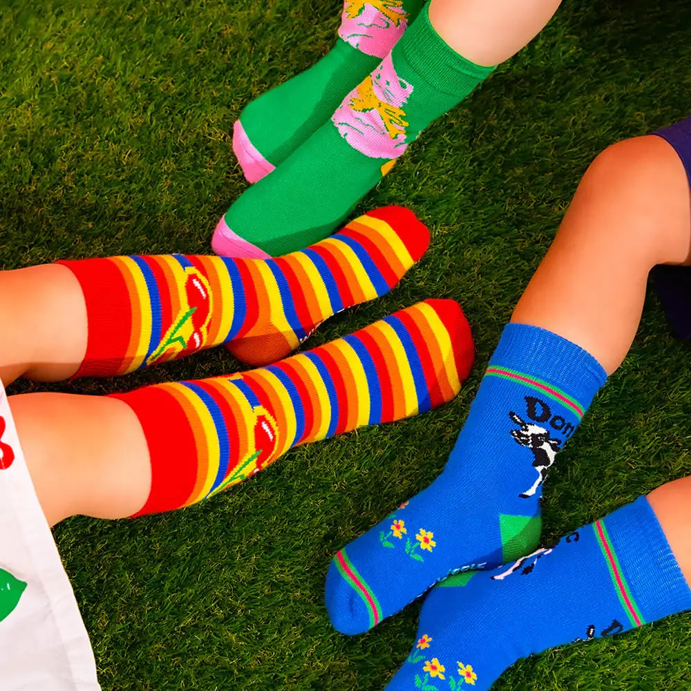 Wiggle Wiggle - Daily Kids Socks - Wiggle Wiggle - Home & Living, Accessories - Harumio