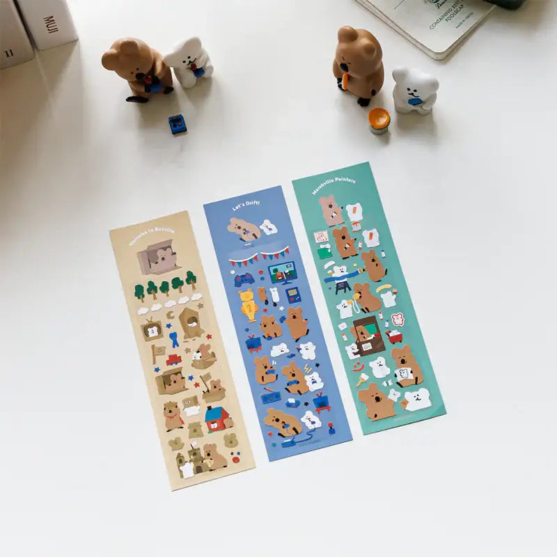 Dinotaeng - Boxville Removable Sticker - Dinotaeng - Stickers - Harumio