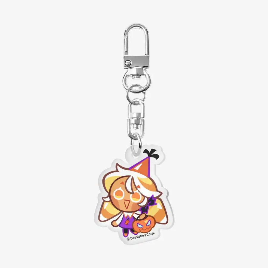 Cookie Run : Oven Break - Candy Corn Cookie Acrylic Keyring - Marpple Shop - Keyring - Harumio
