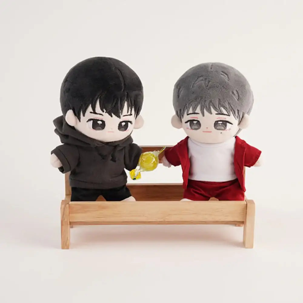 The Shape of Sympathy x Mofun - Yuri & Seonwoo 15cm Plush Doll - Toon!que - Plush Doll - Harumio