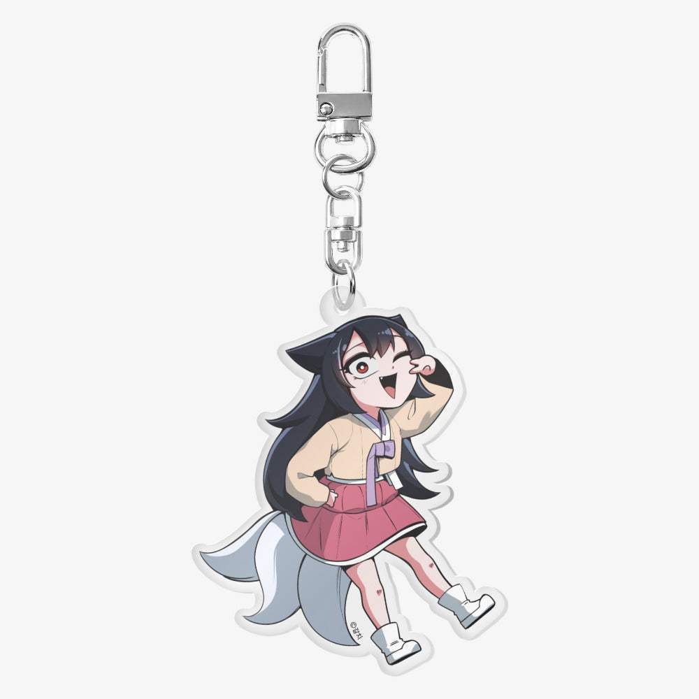 Fox Fox - The Fox Sisters Clear Keyring - Marpple Shop - Keyring - Harumio
